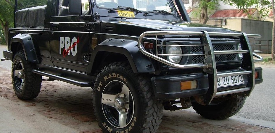 maruti gypsy fender flares